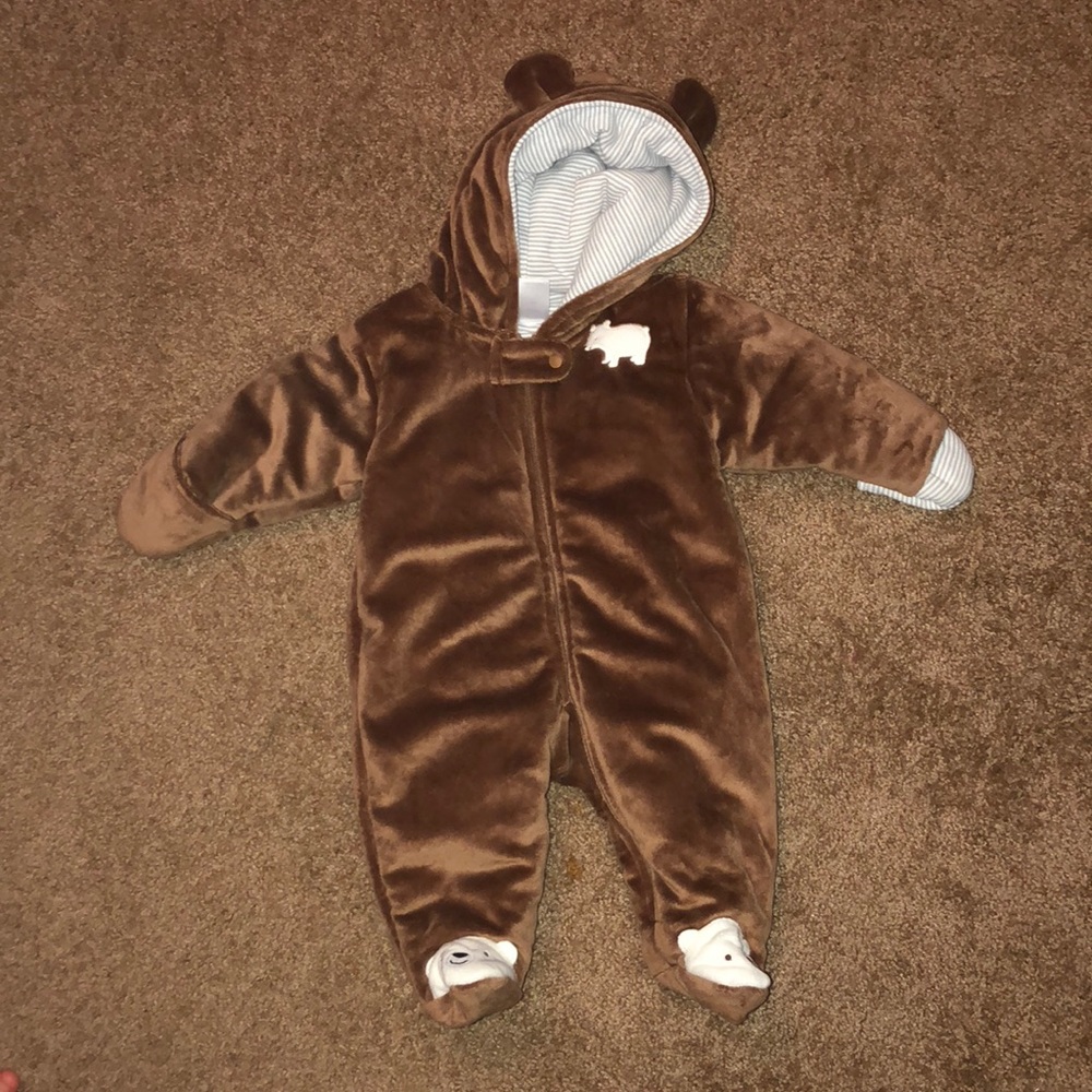 3month one piece outdoor wear